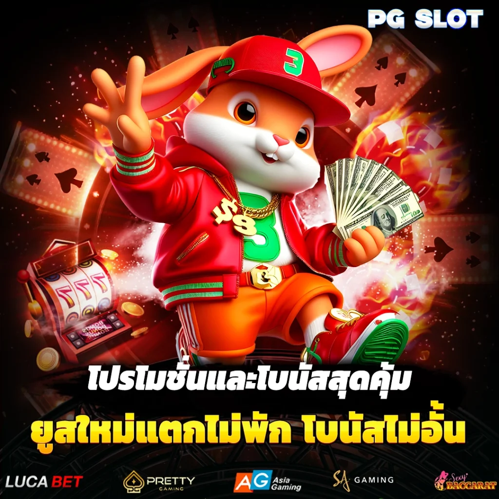 ยูสใหม่แตกไม่พัก โบนัสไม่อั้น