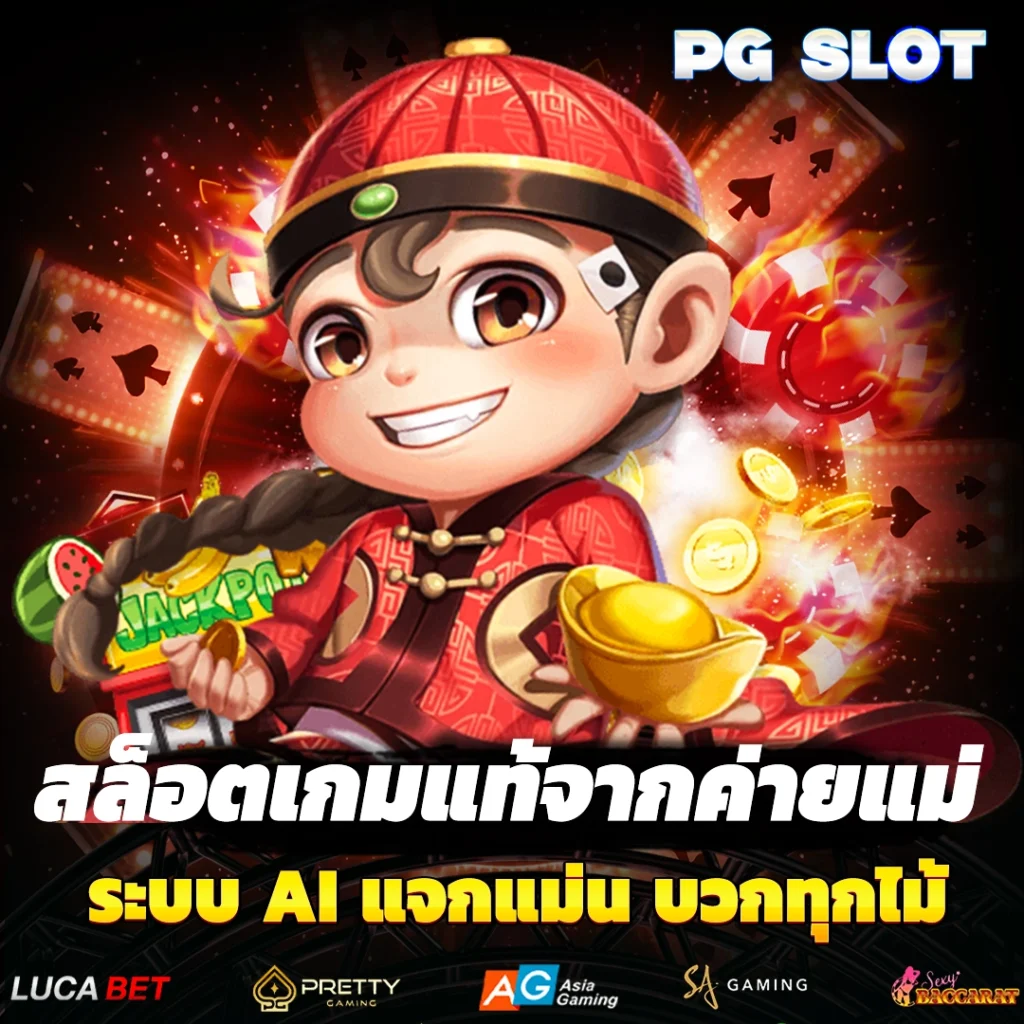สล็อตเกมแท้จากค่ายแม่